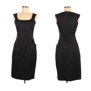 Chaiken black sheath dress size 2